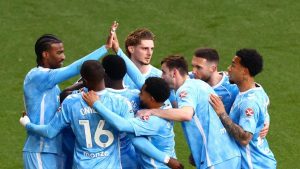 Coventry City celebrates promotion and aims for ambitious transfers.
