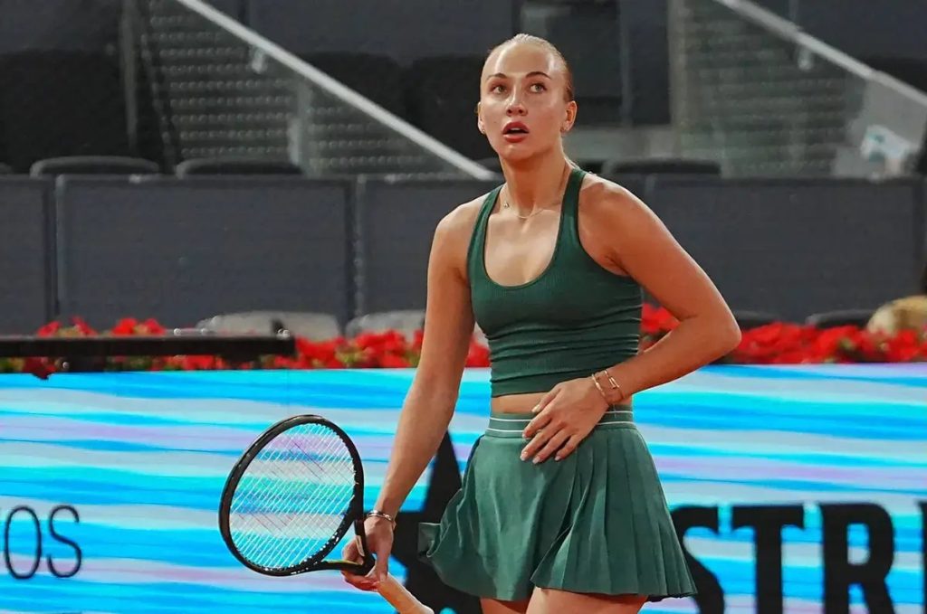 Anastasia Potapova experiences an emotional rollercoaster at the Madrid Open.