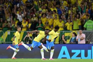Brazil prepares for the World Cup with a victory over Panama.