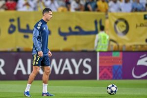 Cristiano Ronaldo is approaching the title of the Saudi Pro League.