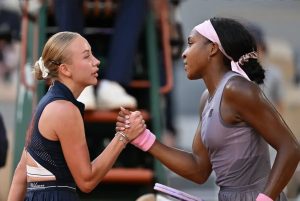 Gauff is eliminated in Paris after losing to Potapova.