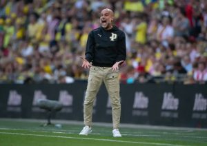 Guardiola reveals desire to continue at Manchester City until 2027.