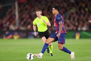 “João Cancelo conquers LaLiga and makes history in European football.”