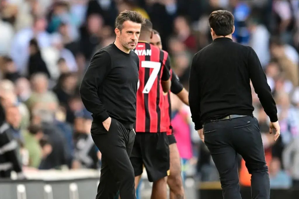 Marco Silva sees European dream fade after defeat at Fulham.