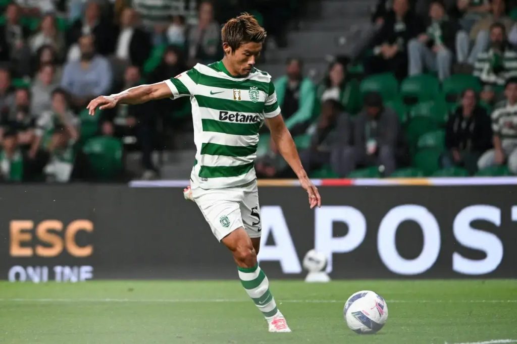“Morita bids farewell to Sporting with an emotional promise.”