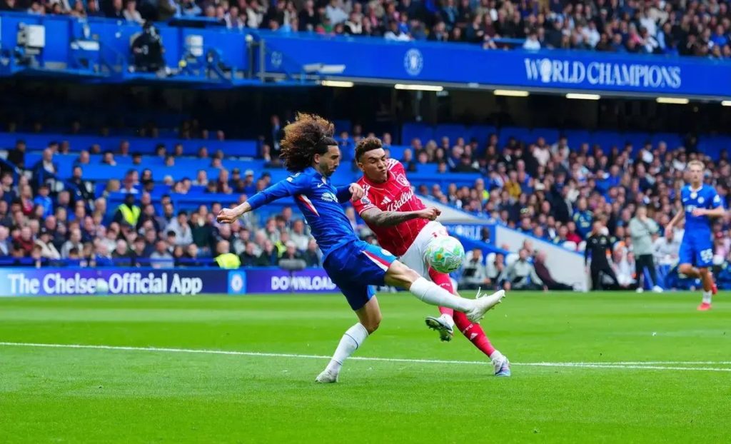 Nottingham Forest surprises Chelsea with a lightning goal.