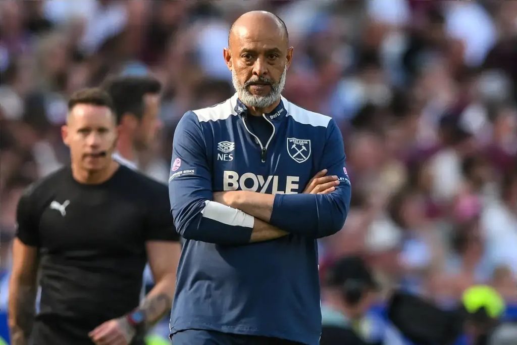 Nuno Espírito Santo em risco após despromoção do West Ham