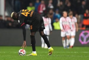 Osimhen apologizes after heavy defeat of Galatasaray.
