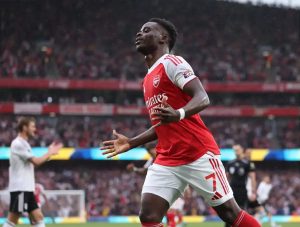 “Saka is reborn in a big way with a goal and an assist in Arsenal’s victory.”