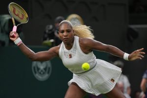 “Serena Williams falls to Maya Joint in a frustrating return to Wimbledon.”