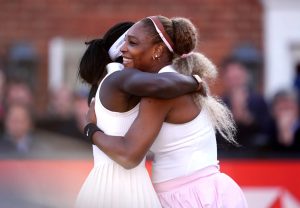 Serena Williams returns to elite tennis and plays doubles with Muchova in Berlin.