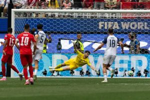 Switzerland thrashes Bosnia and Herzegovina 4-1 while Manzambi scores twice in an exciting World Cup clash.