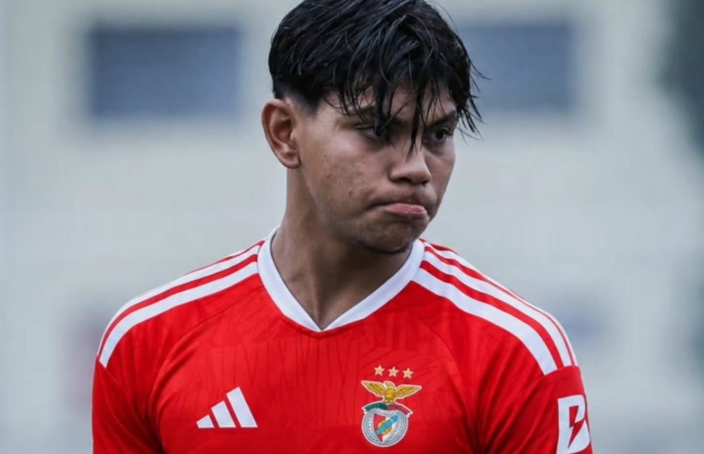 Gabriel Índio is already training in Seixal before the presentation by Benfica.