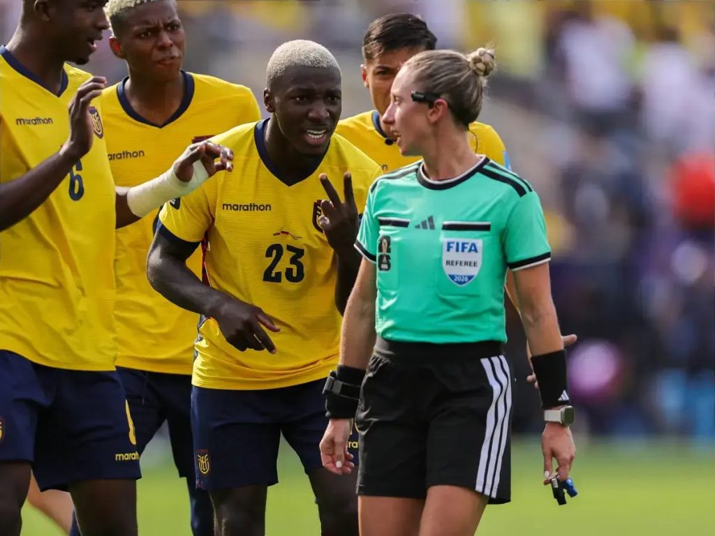 Controversial refereeing continues to tarnish the credibility of the World Cup.