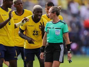 Controversial refereeing continues to tarnish the credibility of the World Cup.