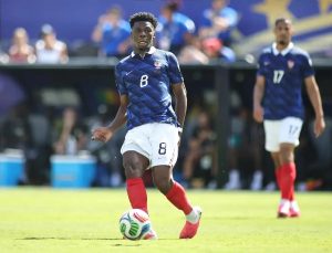 Aurelien Tchouameni available to strengthen Manchester United’s midfield.