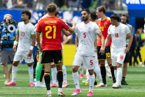Belgium draws 0-0 against Iran and remains unbeaten in the World Cup.