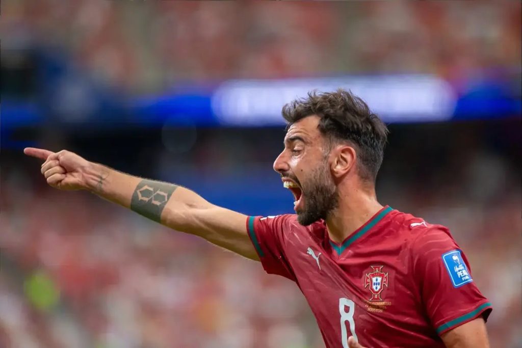 Bruno Fernandes named man of the match in Portugal-Uzbekistan.