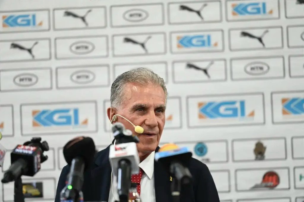 “Carlos Queiroz wants to unite Ghana before the 2026 World Cup.”