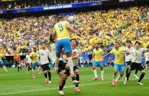 “Decisive Casemiro secures victory for Brazil against Japan in the World Cup.”