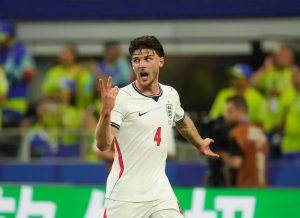 Declan Rice assures he is fit for the next game after a physical scare.