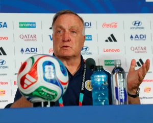 Dick Advocaat becomes the oldest coach ever in a World Cup.