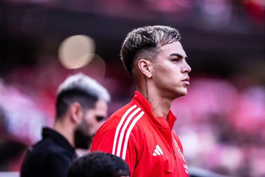 Enzo Barrenechea is focused on regaining his place at Benfica after injury.