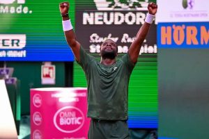 Frances Tiafoe wins his first ATP 500 and highlights faith after victory in Halle.