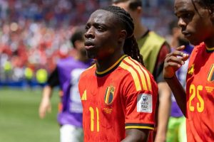 Jérémy Doku is absent from the World Cup for the birth of his first child.
