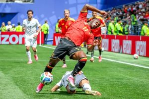 “Jerémy Doku returns to the World Cup and motivates a reaction from his Belgian teammates.”