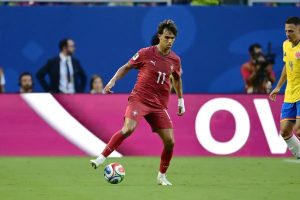 João Félix highlights the connection with Ronaldo and confidence in penalties.
