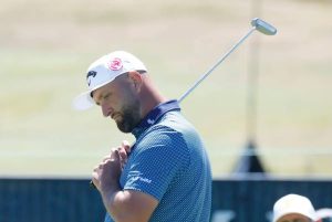 “Jon Rahm loses his temper over insult after mistake at the U.S. Open.”