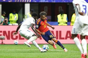 Lamine Yamal promises a strong response after Spain’s draw in the World Cup.