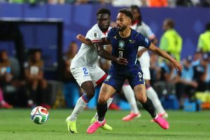 “Matheus Cunha scores and Brazil leads the group after victory against Haiti.”