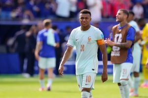 “Mbappé and Dembélé lead France’s scoring attack against Sweden.”