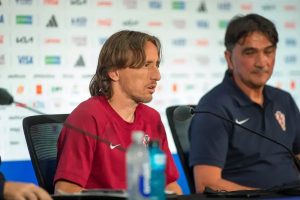 Modric is experiencing his last World Cup with Croatia and has reached 200 international appearances.