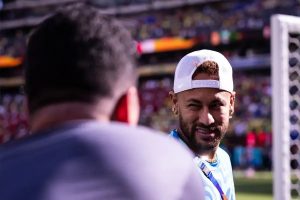 Neymar returns to the Brazil national team for the match against Scotland.