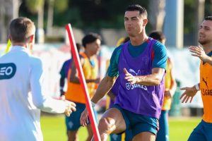 “Portugal fine-tunes strategy for duel with Croatia in the World Cup round of 16.”
