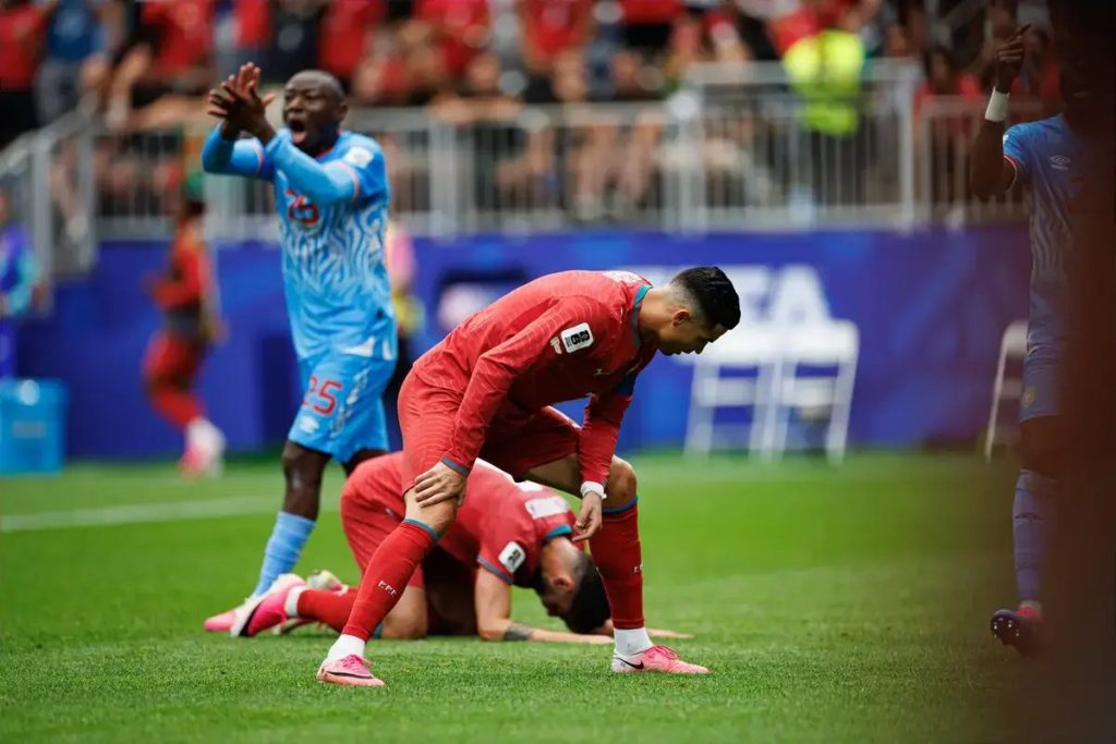 “Portugal draws with DR Congo in debut and reignites debate about starts in World Cups.”