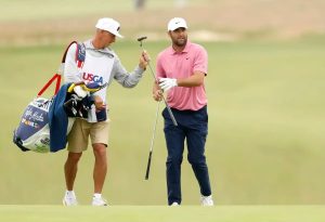 “Scheffler has played 10 consecutive rounds without breaking par at the U.S. Open.”