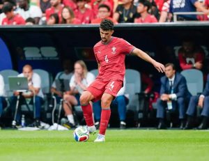 Tomás Araújo is undergoing specific training with the National Team.