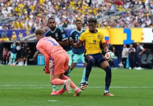 Toque de ouro de Gonzalo Plata dá vantagem e vitória ao Equador frente à Alemanha