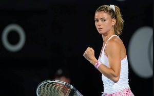 Camila Giorgi surpreende ao treinar ténis com 30 semanas de gravidez