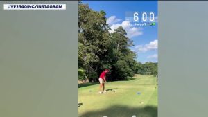 Mike Woodard joga golfe 38 horas seguidas e angaria 180 mil dólares para crianças