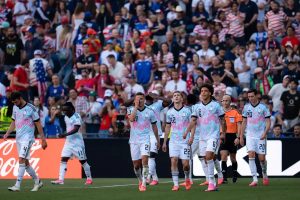 “Belgium avenges controversial decision by Infantino and Trump with a thrashing of the USA.”