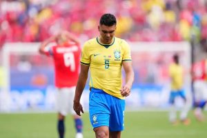 Casemiro is emotional after Brazil’s elimination from the 2026 World Cup.