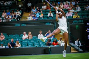 Coco Gauff sends emotional message to the Wimbledon audience after victory.