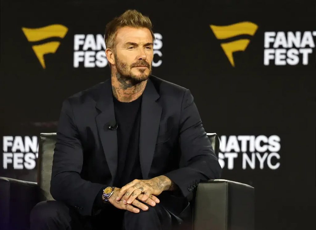 David Beckham foi o rosto do Mundial nos EUA