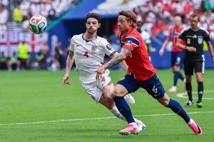 Declan Rice em dúvida deixa Inglaterra com problema no meio-campo