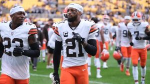 Denzel Ward renova com Browns e torna-se o defesa mais bem pago da NFL, valores que envergonham o mundo do Futebol Europeu